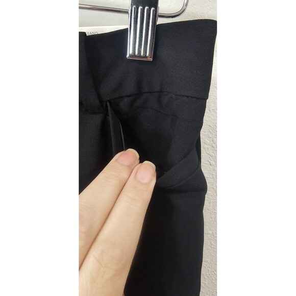 Liz Claiborne Audra Tailored Womens Straight Mid Rise Trouser Black Size 2PS NWT - Picture 3 of 15